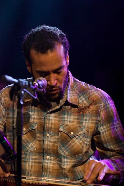 Ben Harper at the Body of War Showcase.  Stubb's BBQ SXSW 2008