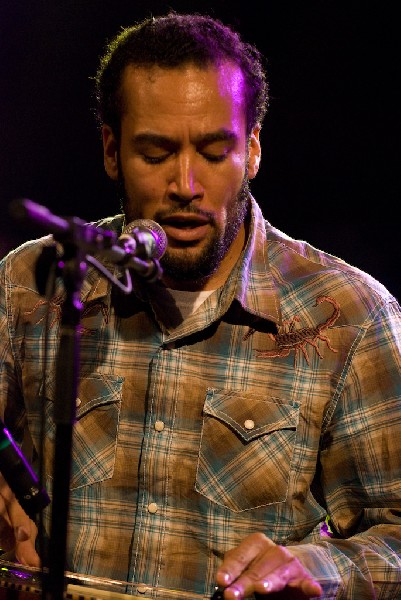 Ben Harper at the Body of War Showcase.  Stubb's BBQ SXSW 2008