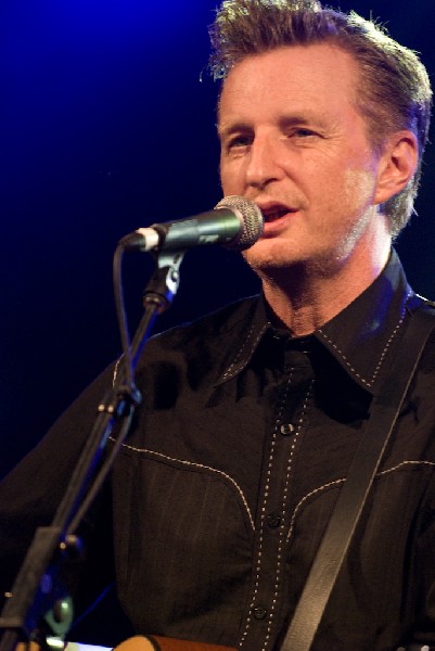 Billy Bragg at the Body of War Showcase.  Stubb's BBQ SXSW 2008