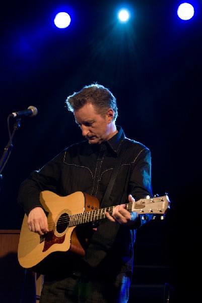 Billy Bragg at the Body of War Showcase.  Stubb's BBQ SXSW 2008