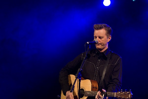 Billy Bragg at the Body of War Showcase.  Stubb's BBQ SXSW 2008