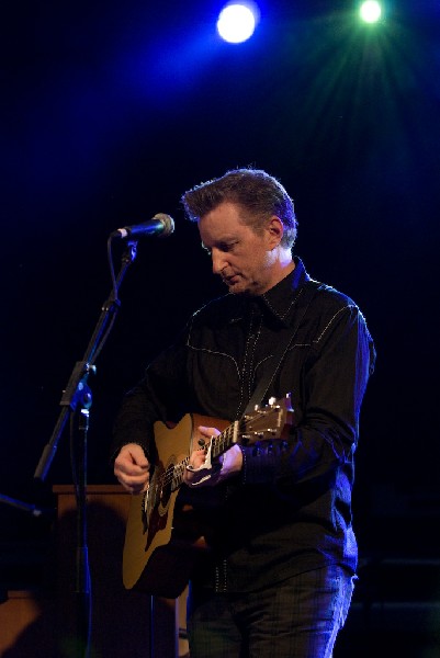 Billy Bragg at the Body of War Showcase.  Stubb's BBQ SXSW 2008
