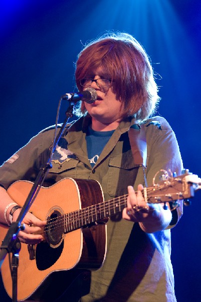 Brett Dennen at the Body of War Showcase.  Stubb's BBQ SXSW 2008
