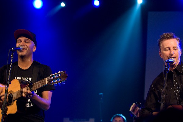 All Star Jam at the Body of War Showcase.  Stubb's BBQ SXSW 2008