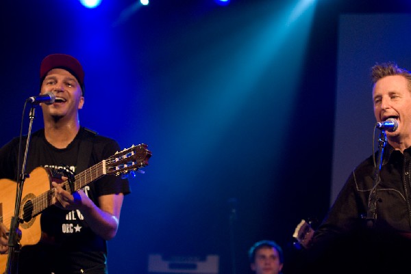 All Star Jam at the Body of War Showcase.  Stubb's BBQ SXSW 2008