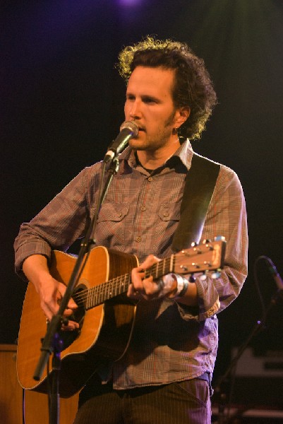 Mason Jennings at the Body of War Showcase.  Stubb's BBQ SXSW 2008