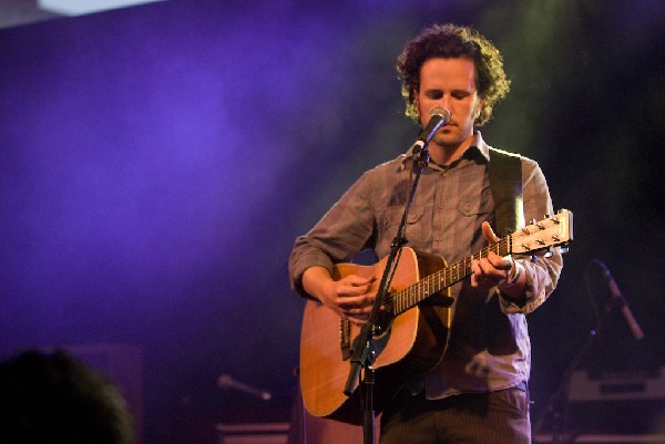 Mason Jennings at the Body of War Showcase.  Stubb's BBQ SXSW 2008