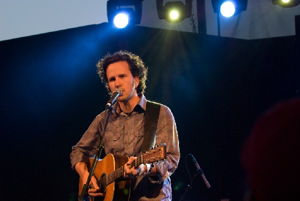Mason Jennings at the Body of War Showcase.  Stubb's BBQ SXSW 2008