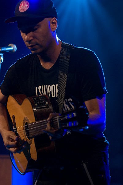 The Nightwatchman at the Body of War Showcase.  Stubb's BBQ SXSW 2008