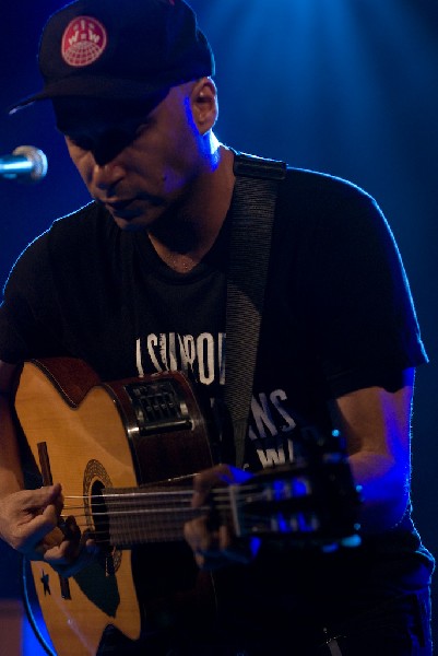 The Nightwatchman at the Body of War Showcase.  Stubb's BBQ SXSW 2008