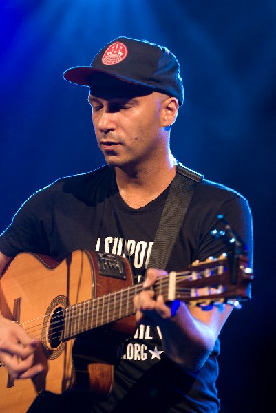 The Nightwatchman at the Body of War Showcase.  Stubb's BBQ SXSW 2008