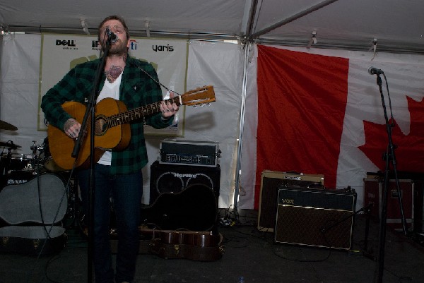 City and Colour at the Canada Blast day party. SXSW 2008