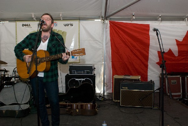 City and Colour at the Canada Blast day party. SXSW 2008