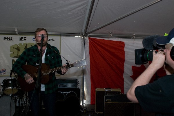 City and Colour at the Canada Blast day party. SXSW 2008