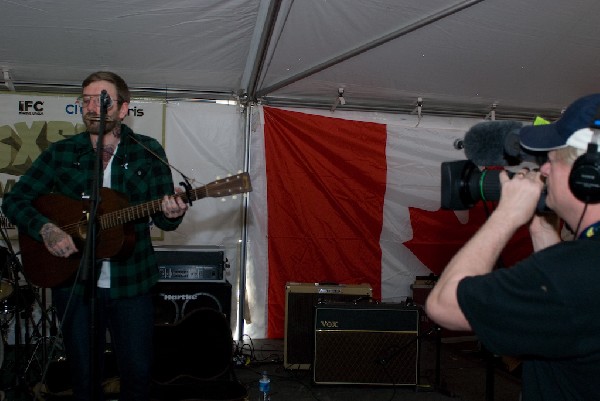 City and Colour at the Canada Blast day party. SXSW 2008