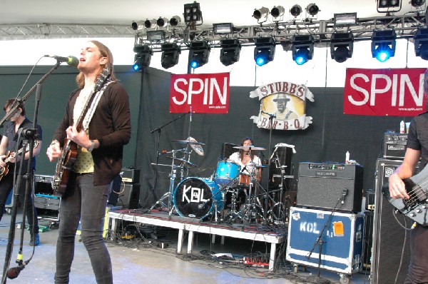 Kings of Leon at SXSW 2007.