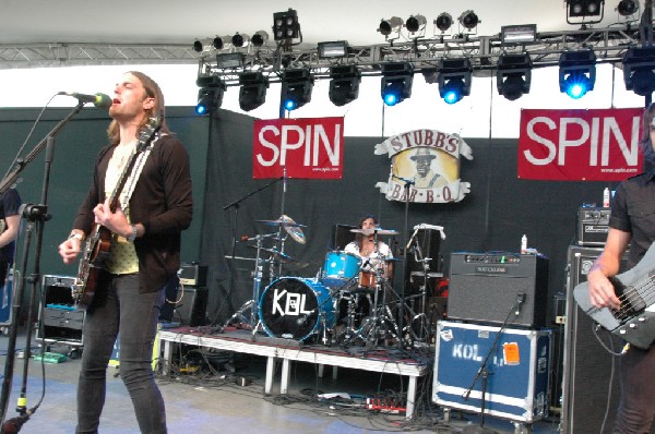 Kings of Leon at SXSW 2007.