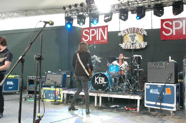 Kings of Leon at SXSW 2007.