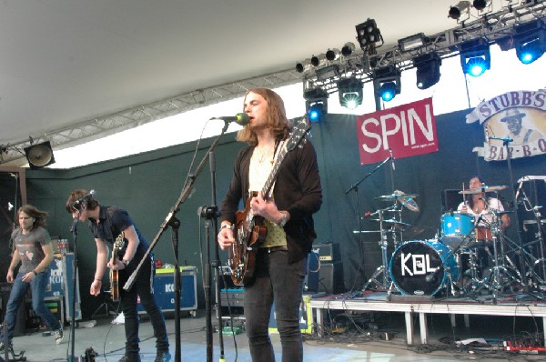 Kings of Leon at SXSW 2007.