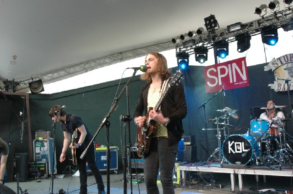 Kings of Leon at SXSW 2007.