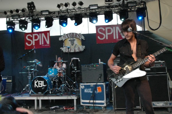 Kings of Leon at SXSW 2007.