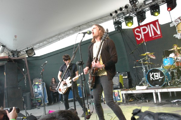 Kings of Leon at SXSW 2007.