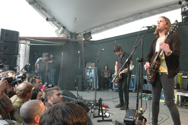 Kings of Leon at SXSW 2007.