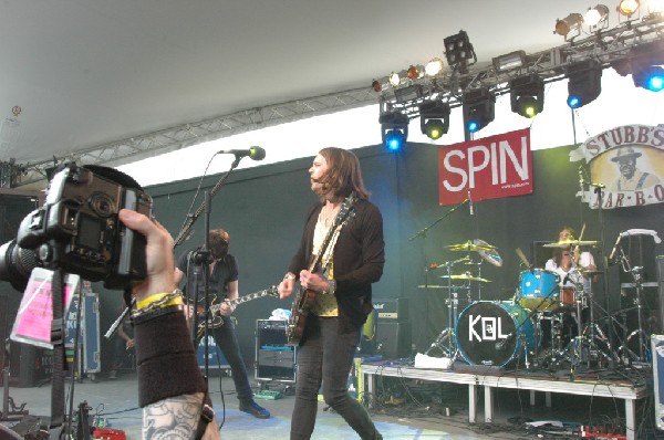 Kings of Leon at SXSW 2007.
