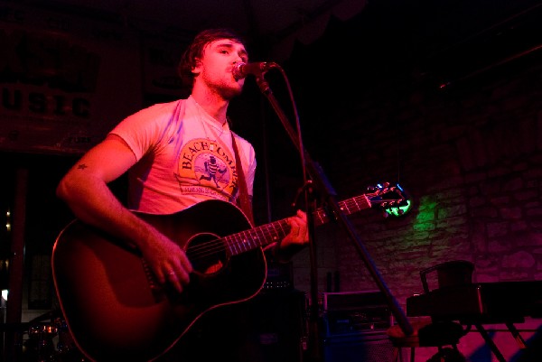 Morgan Ross of Birds of Wales at The Wave Rooftop. SXSW 2008