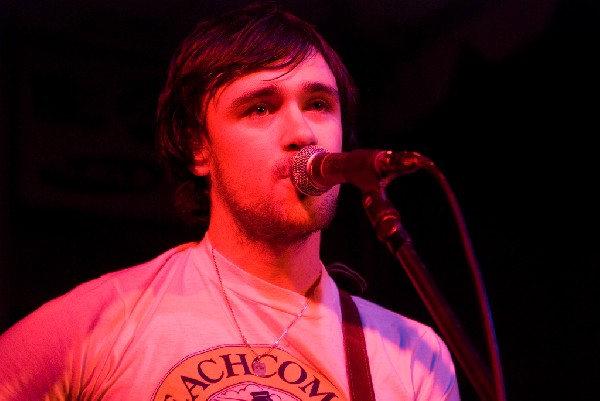 Morgan Ross of Birds of Wales at The Wave Rooftop. SXSW 2008