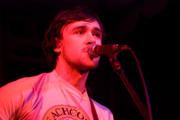 Morgan Ross of Birds of Wales at The Wave Rooftop. SXSW 2008