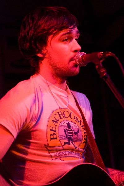 Morgan Ross of Birds of Wales at The Wave Rooftop. SXSW 2008