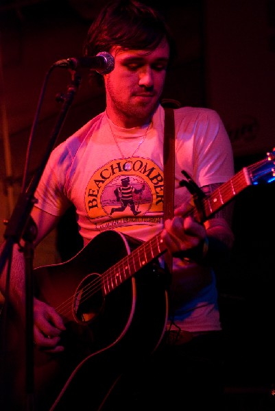Morgan Ross of Birds of Wales at The Wave Rooftop. SXSW 2008