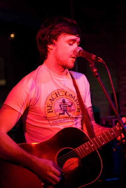 Morgan Ross of Birds of Wales at The Wave Rooftop. SXSW 2008