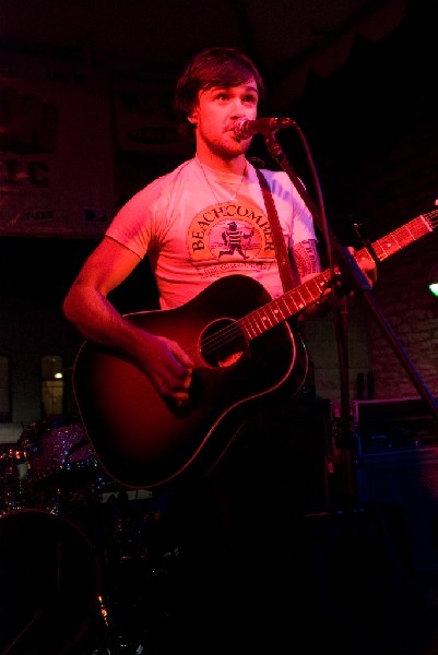 Morgan Ross of Birds of Wales at The Wave Rooftop. SXSW 2008