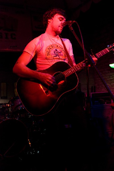 Morgan Ross of Birds of Wales at The Wave Rooftop. SXSW 2008