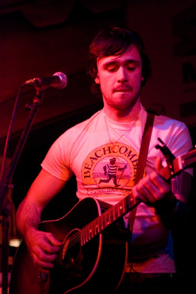 Morgan Ross of Birds of Wales at The Wave Rooftop. SXSW 2008