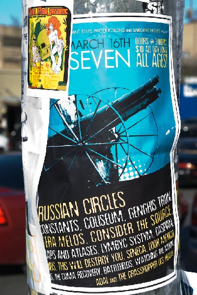 Posters etc seen around Austin during SXSW 2008