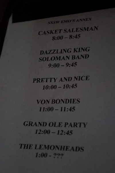 Posters etc seen around Austin during SXSW 2008