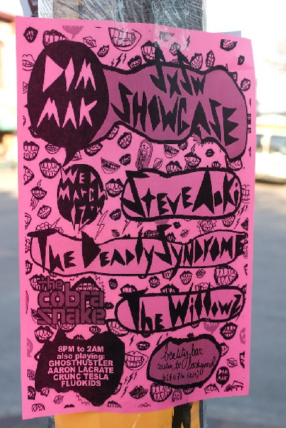 Posters etc seen around Austin during SXSW 2008