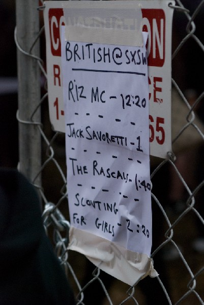 Posters etc seen around Austin during SXSW 2008