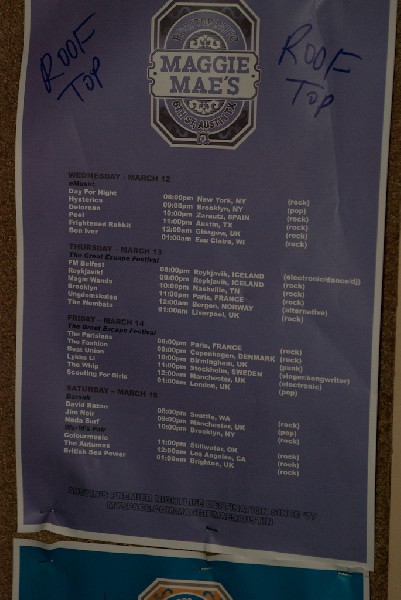 Posters etc seen around Austin during SXSW 2008