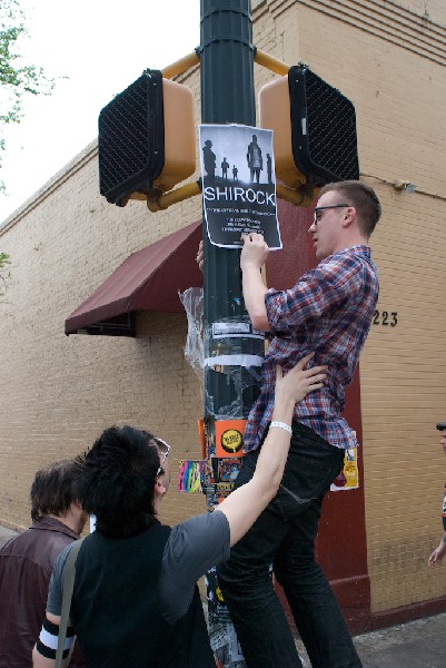 Posters etc seen around Austin during SXSW 2008