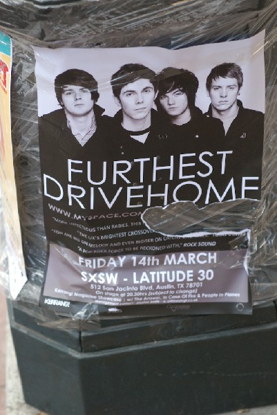 Posters etc seen around Austin during SXSW 2008