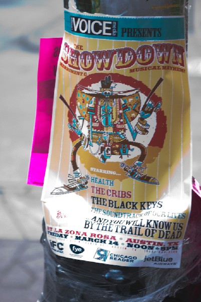 Posters etc seen around Austin during SXSW 2008