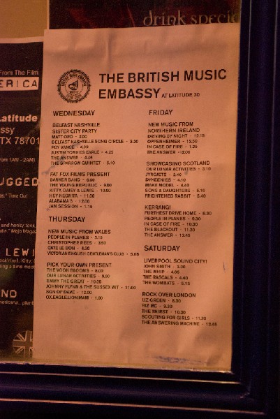 Posters etc seen around Austin during SXSW 2008