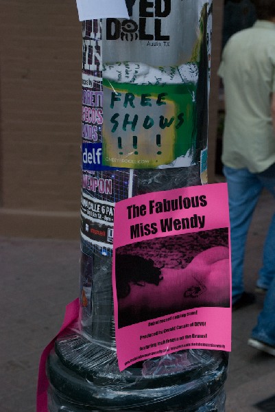 Posters etc seen around Austin during SXSW 2008