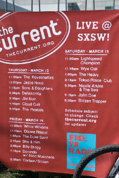 Posters etc seen around Austin during SXSW 2008