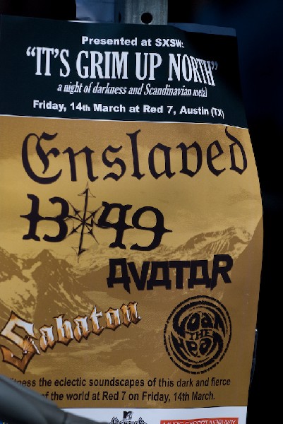 Posters etc seen around Austin during SXSW 2008