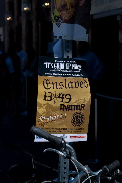 Posters etc seen around Austin during SXSW 2008